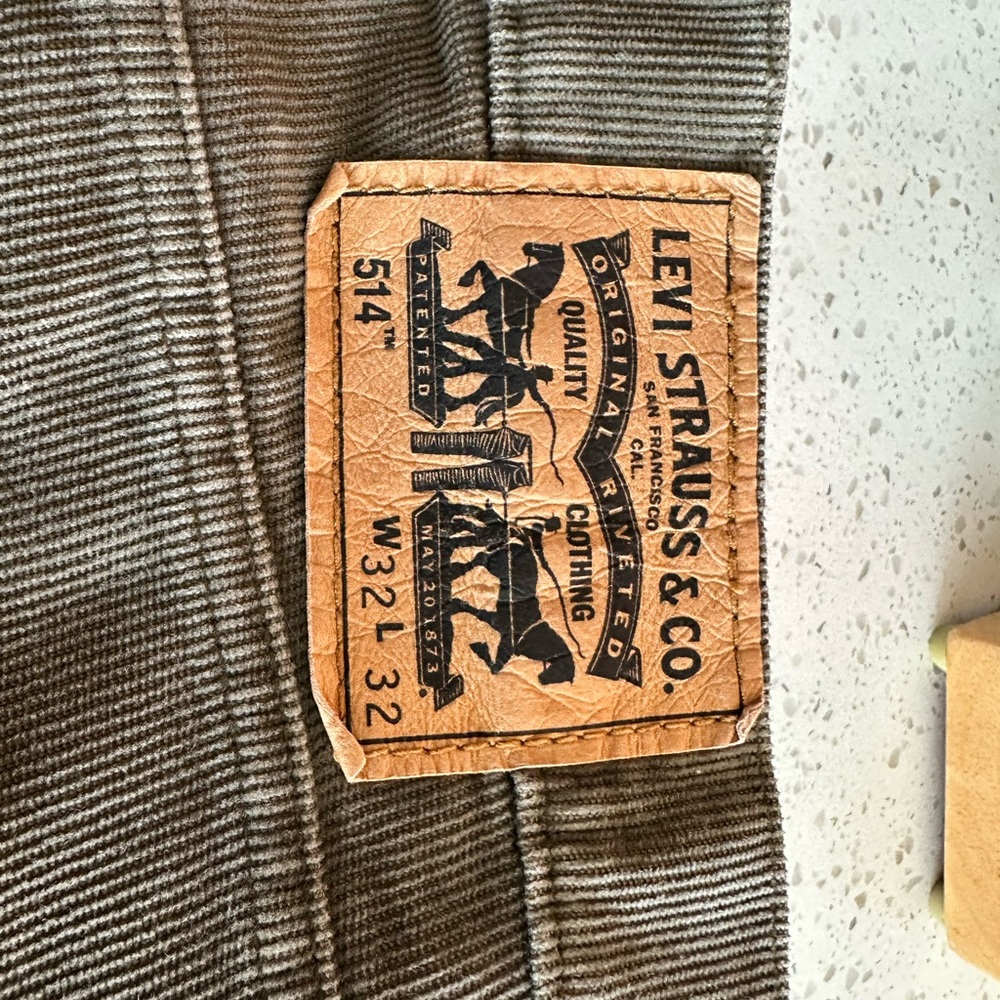 Levi's Olive Jeans